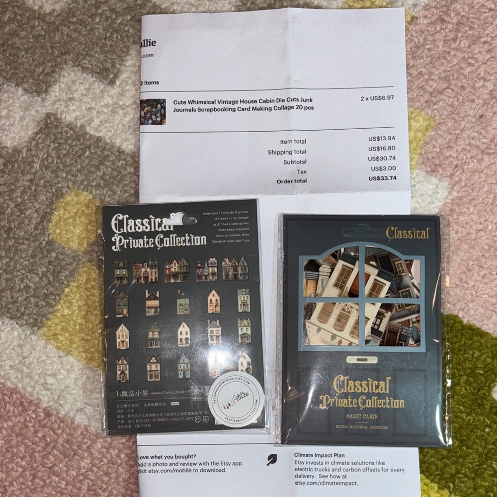 Classical Private Collection Scrapbooking Set